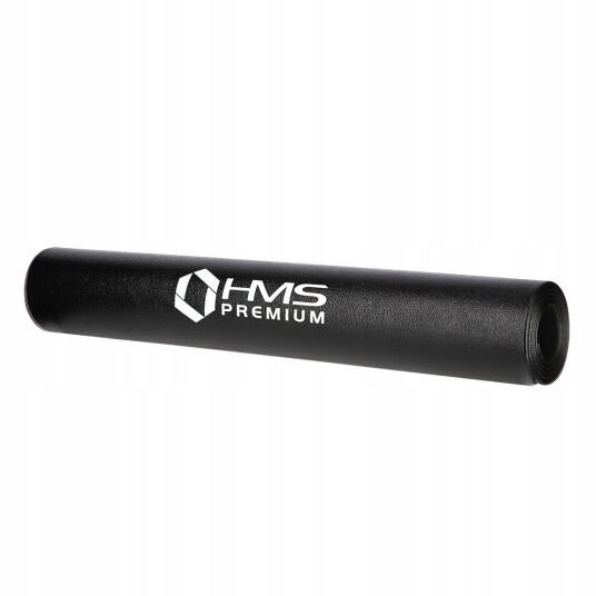 HMS MPS16 Treningsmatte 160x80cm St??ydempende Svart HMS MPS16 Treningsmatte 160x80cm St??ydempende Svart