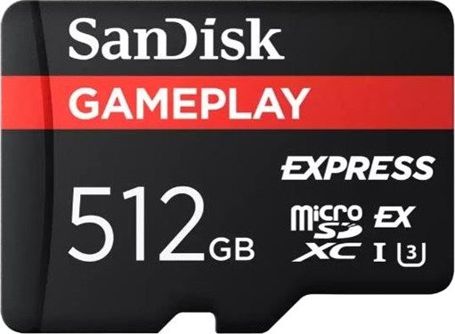 SANDISK GamePlay microSD Express - 880MB/s - 512GB