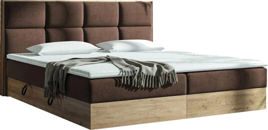 Oppbevaringsseng EUPHORIA 160x200 Brun