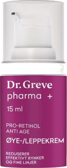 Dr Greve Pro-Retinol Anti-Age Øye- og Leppekrem 15 ml - Fuktighetsgivende og Gjenoppbyggende