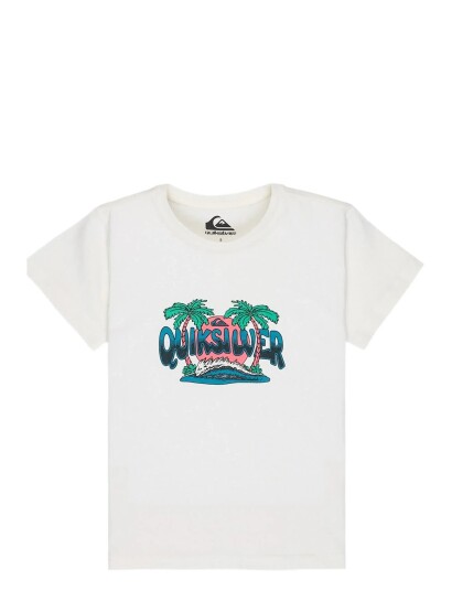 Quiksilver Ev Palm Horizon Ss Boy White 116