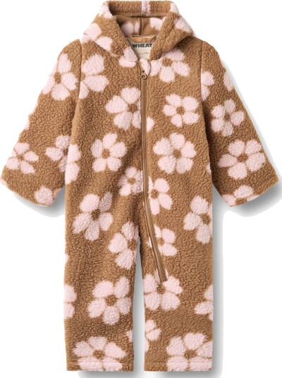 Wheat Fleece Suit Allo Brown 74