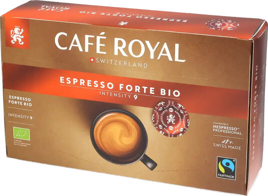 Café Royal | Espresso Forte BIO 50 kapsler til Nespresso® Pro