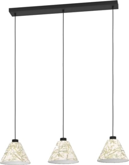 Eglo Oxpark Langbord L920 3Xe27 Bambus Blad Lys