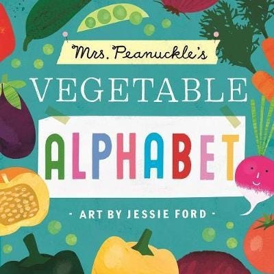 Mrs. Peanuckle'S Vegetable Alphabet Av Mrs. Peanuckle