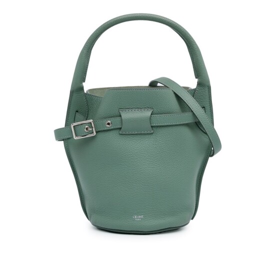 Celine Nano Big Bucket Bag Green