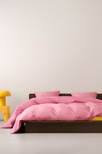 Jotex Percale Dynetrekksett Dobbeltseng Økologisk Rosa ZACK 17316121797