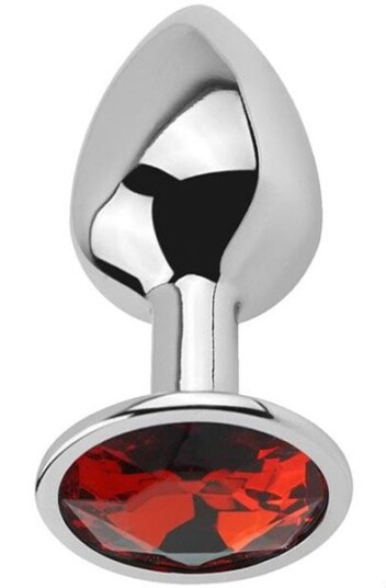 Afterdark Red Rubby Anal Plug S Afterdark Red Rubby Anal Plug S