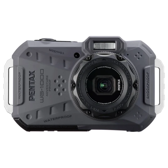 Pentax WG-1000 kompaktkamera Grå Vanntett kamera for nybegynneren Pentax WG-1000 kompaktkamera Grå Vanntett kamera for nybegynneren