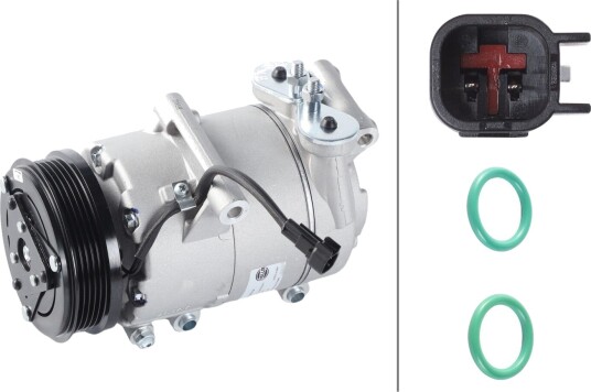 AC-kompressor HELLA 8FK 366 201-041