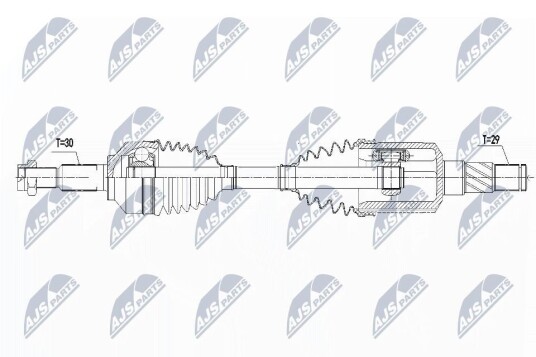 Nty Drivaksel NTY NPW CH 114