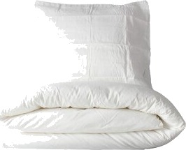 Aumi Collection Dynetrekksett 150 x 210 cm Hvit