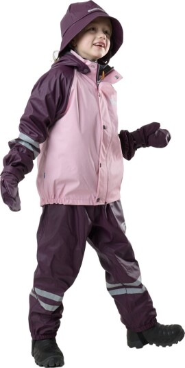 Swedemount Rusk Fleece Rain Set JR