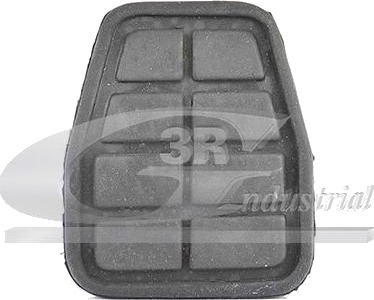 3RG 83703 Pedalbelegg, clutchpedal