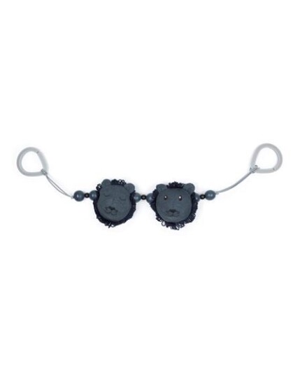 Smallstuff Strikket Vognleke Navy Lion Smallstuff Strikket Vognleke Navy Lion
