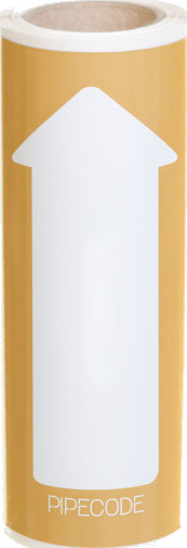 Pipecode Rørmarkør   Lysebrun nr. 30   160 mm x 10 m
