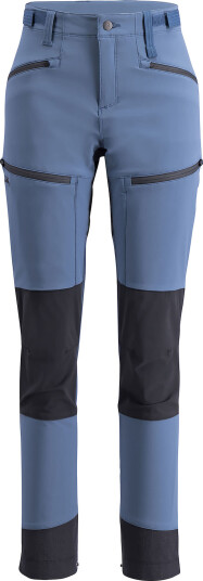 Lundhags Women's Padje Stretch Pant Denim Blue/Charcoal 44, Denim Blue/Charcoal