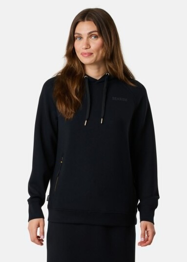 Seaside Lounge Relax Hood W Black 42 Hoodies