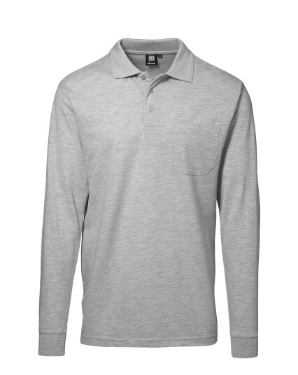 Id PRO Wear Poloskjorte m. Lomme Grå