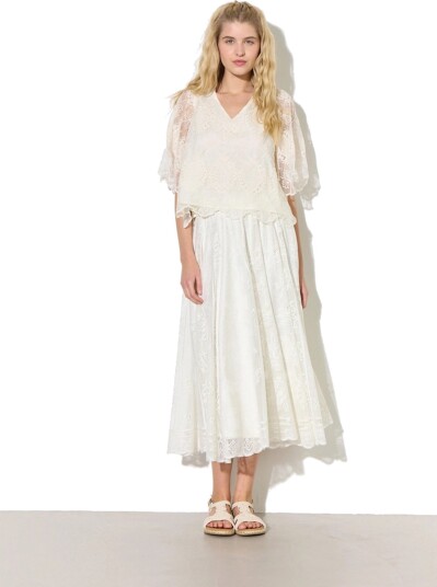 Hunkøn Stine Skirt Cream XS/S Hunkøn Stine Skirt Cream XS/S