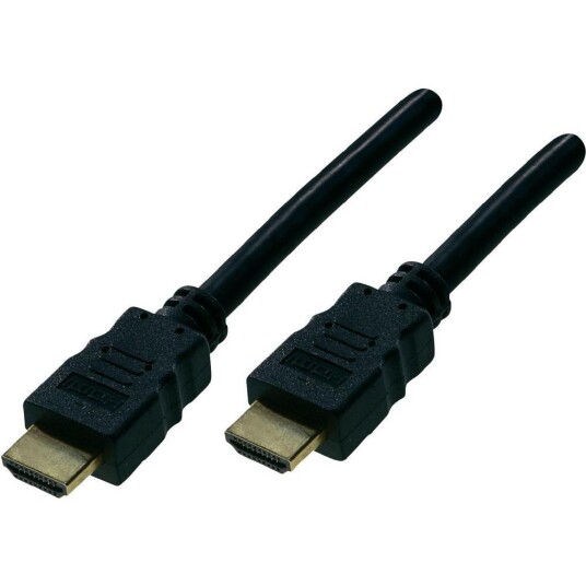 SCHWAIGER HDMI Kabel 0,7m Schwarz