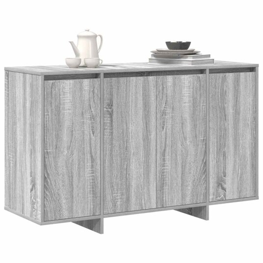  Serviesskap Grå sonoma 120 x 41 x 75 cm Konstruert tre