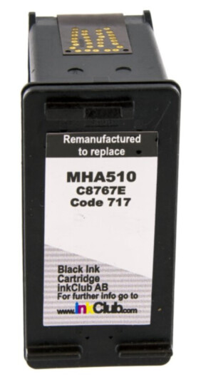 inkClub MHA510 Blekkpatron, erstatter HP 339, svart, 21 ml