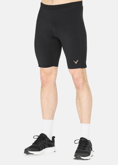 Virtus Owens M Short Tights Black S Treningsbukser Virtus Owens M Short Tights Black S Treningsbukser