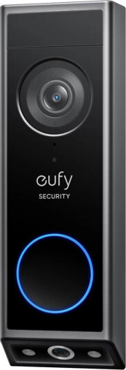 Eufy E340 Smart Videodørklokke Sort med Kamera og Batteri Eufy E340 Smart Videodørklokke Sort med Kamera og Batteri