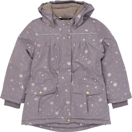 Mikk line Polyester Jacket Glitter SNOWFLAKE AOP 134
