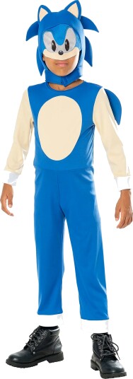 Sonic The Hedgehog Rubies Sonic The Hedgehog Kostyme Deluxe 7-8 år
