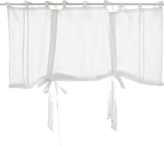 Enjoy Design Liftgardin m/blondekant hvit Sara 130x150cm