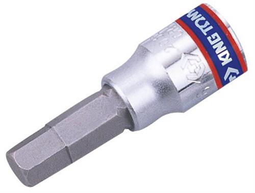King Tony 2035, Stikkontakt, 1/4", Metrisk, 1 Hoder, Kromfarget, Stål, 37 Mm King Tony 2035, Stikkontakt, 1/4", Metrisk, 1 Hoder, Kromfarget, Stål, 37 Mm