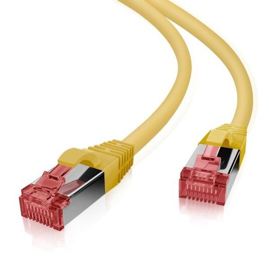 Helos Cat6 S/Ftp Pimf 5M 5 M Cat6 Sf/Utp S-Ftp Rj-45 Rj-45 Gult