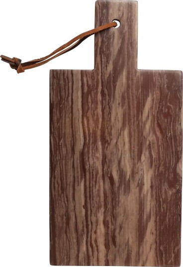 Au Maison Cutting Board, Marble, Dark Brown, 30X15 Cm - DARK BROWN - 30X15 cm