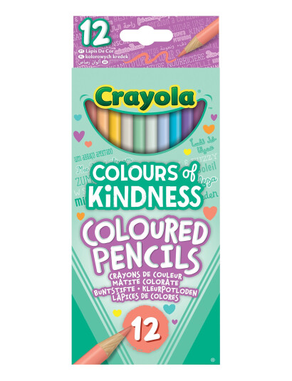 Crayola Crayola 12 Stk Colours Of Kindness Fargeblyanter Multi Patterned One Size