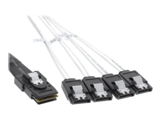 MicroConnect SATA/SAS-kabel - 1 m
