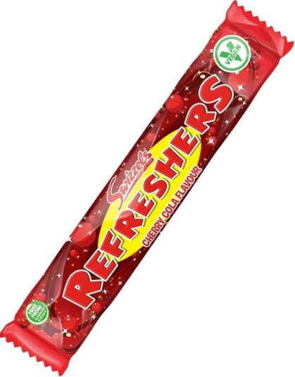 Swizzels Refreshers Chew Bar med Kirsebær og Colasmak