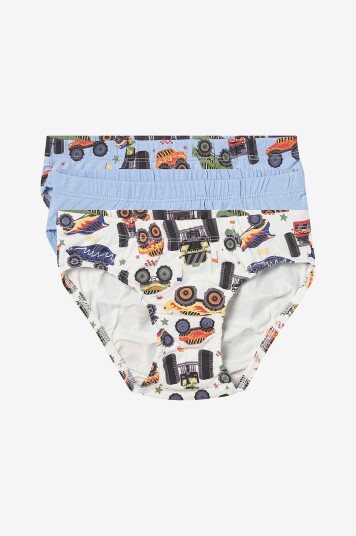 Ellos Collection Underbukser Adrian Brief 3 pakning Blå