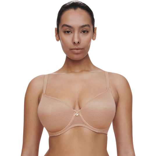 Chantelle BH EasyFeel Norah Covering Spacer Bra Beige polyester F 75 Dame Chantelle BH EasyFeel Norah Covering Spacer Bra Beige polyester F 75 Dame