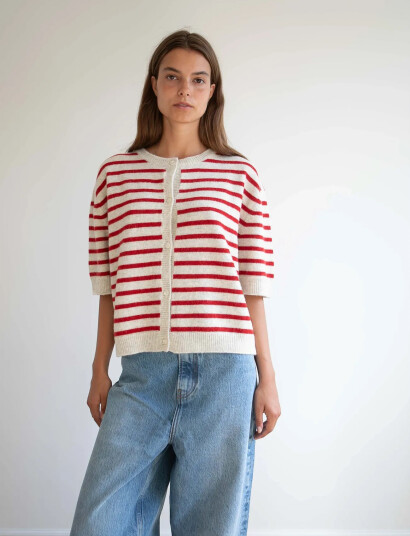 STUDIO FEDER Signe Cardigan Multi/patterned XL STUDIO FEDER Signe Cardigan Multi/patterned XL