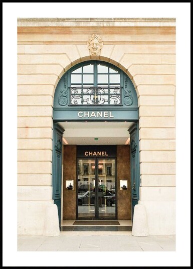 Chanel Boutique Paris Plakat Plakat / 100x150cm
