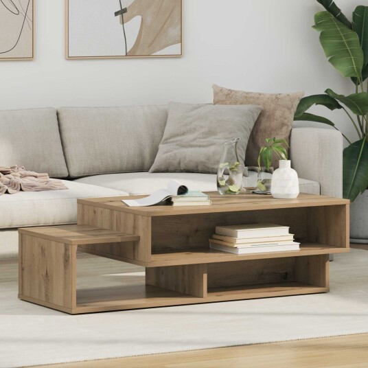 Kaffebord Artisan Eik 105 x 50 x 32,5 cm Konstruert tre