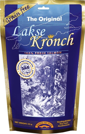 Kronch Lakse Original 175g hundemat Kronch Lakse Original 175g hundemat