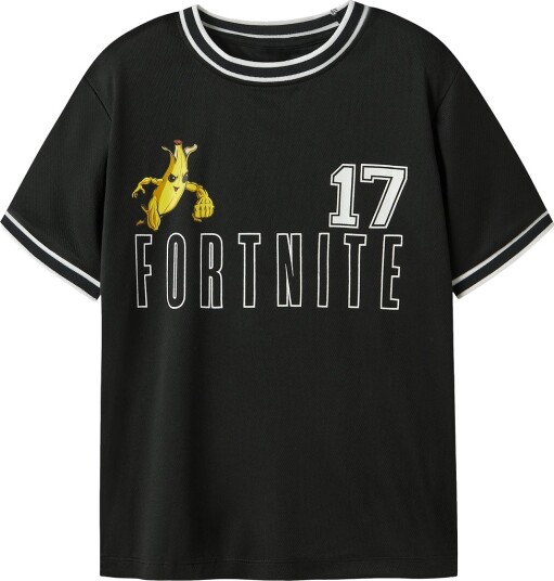 Name It Nkmalisher Fortnite Ss Nreg Poly Top Bfu   Black   116