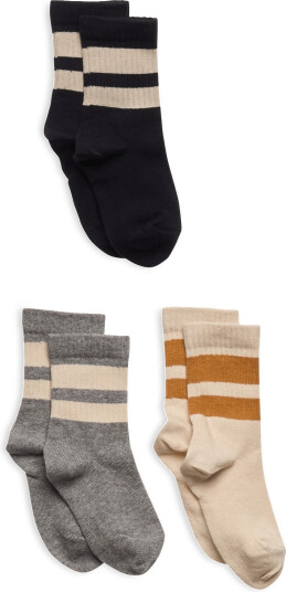 mp Denmark Anker Socks 3 Pack Multi/patterned 29/32