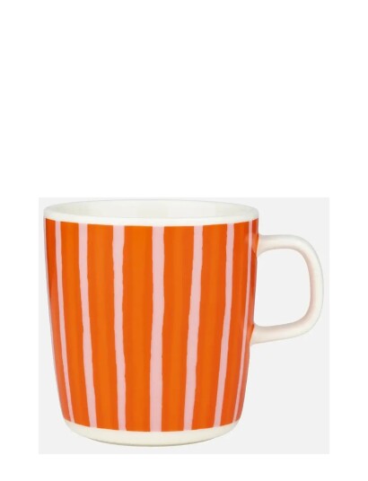 Marimekko Home Piccolo Mug 4Dl   Orange   40 CL