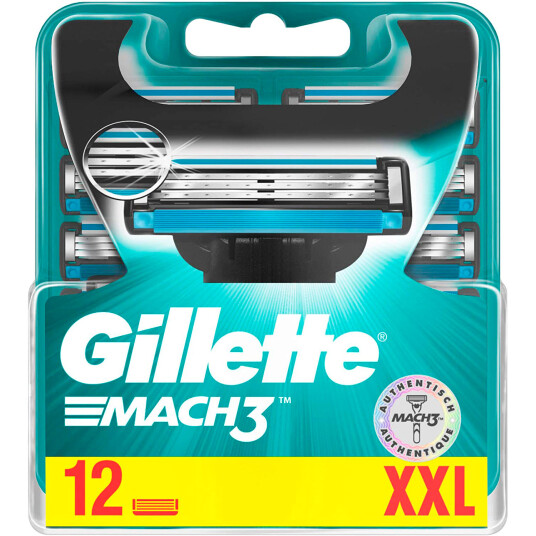 Gillette Barberblader 12-pk. Mach3