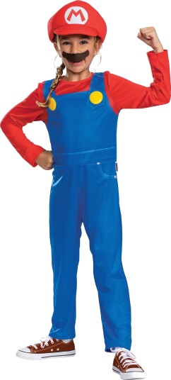 Jakks Pacific Disguise Super Mario Klassisk Barn Kostyme Small 149409L-20L
