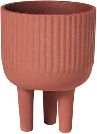 Kristina Dam Studio Krukke S Ø12x16 cm Terracotta red Kristina Dam Studio Krukke S Ø12x16 cm Terracotta red